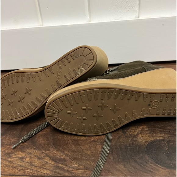 Green Merona wedges - Picture 3 of 3